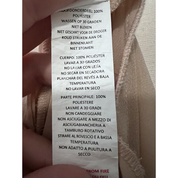 Nasty Gal Women's Glitter Star Rose Sheer NWOT Duster Bell Sleeve Festival - Picture 10 of 10